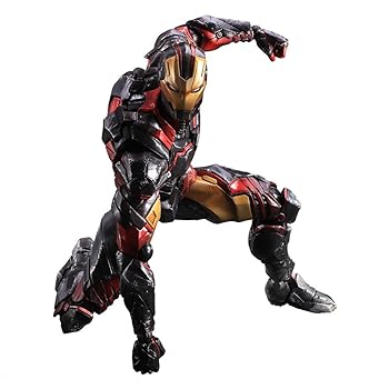 【中古】MARVEL COMICS VARIANT PLAY ARTS改 アイアンマンPVC塗装済みアクションフィギュア
