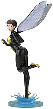 【中古】【39shop】コトブキヤ★MARVEL美少女 MARVEL UNIVERSE ワスプ 17スケール PVC製 塗装済み完成品フィギュア（非常に良い）｜ドリエム店