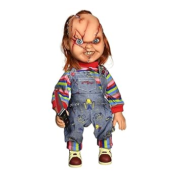 【中古】Mezco Toyz Child\'s Play Talking Mega Scale Chucky Action Figure, 15\\\