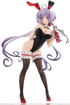 【中古】戦姫絶唱シンフォギアG 雪音クリス バニーstyle BLACK・エディション 17スケール ABS&PVC製 塗装済み完成品フィギュア