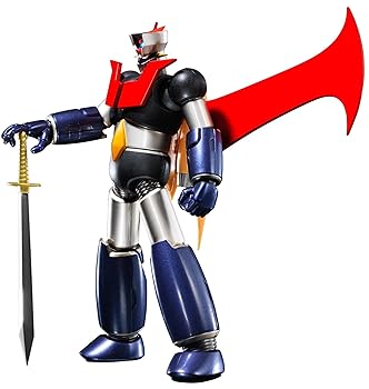 【中古】スーパーロボット超合金 マジンガーZ マジンガーZ 鉄くろがね仕上げ　約135mm ABS&PVC&ダイキャスト製 塗装済み可動フィギュア