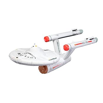 【中古】プラッツ スタートレック TOS U.S.S エンタープライズ NCC-1701 大小2機セット 1650, 11000スケール プラモデル