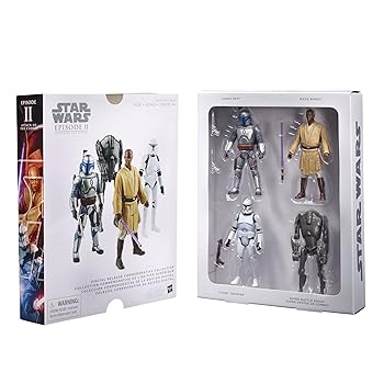 【中古】スターウォーズ 2015 デジタルリリース記念コレクション 3.75インチ ベーシックフィギュア 4パック エピソード2 クローンの攻撃 STAR WARS DIGI画像