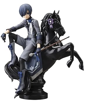 【中古】【39shop】コトブキヤ★ARTFX J 黒執事 シエル・ファントムハイヴ 18スケール PVC製 塗装済み完成品フィギュア（非常に良い）｜ドリエム店