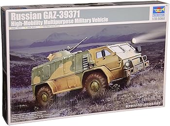 【中古】トランペッター 135 ロシア軍 GAZ-39371 ヴォドニク 高機動車 プラモデル