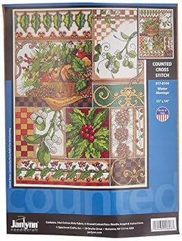 【中古】Winter Montage Counted Cross Stitch Kit-11\