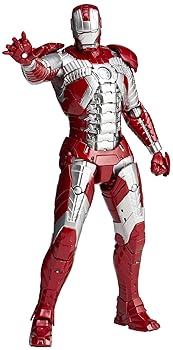 【中古】レガシーOFリボルテック アイアンマン2 アイアンマンマークV 約155mm ABS&PVC製 塗装済み可動フィギュア LR-024 並行輸入品