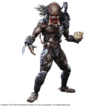 【中古】PREDATOR PLAY ARTS改 プレデターPVC塗装済みアクションフィギュア 並行輸入品