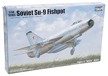 【中古】トランペッター 148 ソビエト空軍 Su-9 フィッシュポット プラモデル