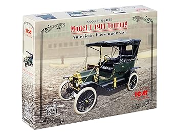 【中古】アイシーエム ICM 124 T型 フォード 1910 ツーリング プラモデル