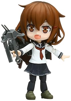 【中古】コトブキヤ キューポッシュ 艦隊これくしょん -艦これ- 雷 ノンスケール PVC製 塗装済み可動フィギュア