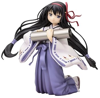 【中古】【39shop】コトブキヤ★劇場版 魔法少女まどか☆マギカ 暁美ほむら-巫女服- 18スケール PVC製 塗装済み完成品フィギュア（非常に良い）｜ドリエム店 17,829円