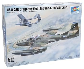 【中古】トランペッター 148 A-37B ドラゴンフライ プラモデル