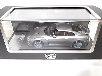 【中古】Wit's 143 CN510 NISSAN GT-R Black edition Dark Metal Gray