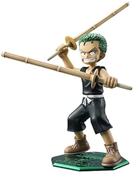 【中古】エクセレントモデルMILD ポートレートオブパイレーツ CB-R2 ONE PIECE ロロノア・ゾロ 約125mm PVC製 塗装済み完成品フィギュア