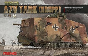 【中古】モンモデル 135 第一次世界大戦 ドイツA7V戦車 クルップ プラモデル