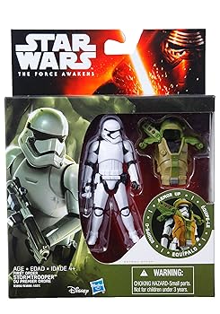 【中古】【39shop】スターウォーズフォースの覚醒★Star Wars The Force Awakens - ストームトルーパー クションフィギュア STORMTROOPER Action Figure 並行輸入品（非常に良い）｜ドリエム店