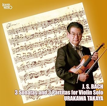 【中古】【39shop】J.S.BACH★3 Sonatas and 3 Partitas for Violin Solo（非常に良い）｜ドリエム店