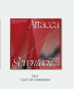 【中古】 Op.3 発送 SEVENTEEN - 9th Mini Album Attacca 韓国盤