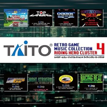 【中古】【39shop】タイトー★レトロゲームミュージック コレクション4 ライディングヒーロークラスタ(非常に良い)|ドリエム店