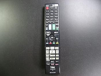 【中古】シャープ ブルーレイリモコン GB112PA