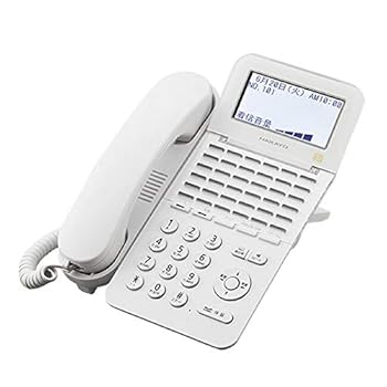 【中古】ナカヨ NYC-Si 36ボタン標準電話機W 白 NYC-36SI-SDW