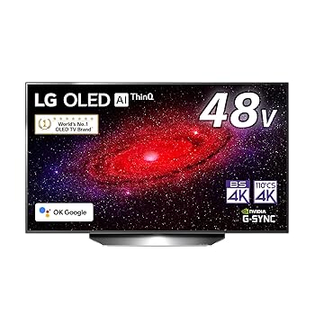 【中古】LG 48型 4Kラジオ受信機内蔵 有機EL テレビ受像機 OLED 48CXPJA Alexa 積み上げる 2020 年模範例