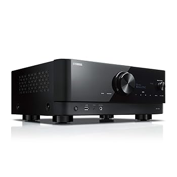 【中古】ヤマハ AVレシーバー RX-V6AB 7.1ch Dolby AtmosDTS:X4K120HzAmazon MusicAmazon Alexa黒鏡面仕上げのシンプルデザイン ブラック