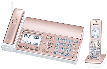 【中古】パナソニック おたっくす デジタルコードレスFAX 子機1台 迷惑電話相談機能搭載 ピンクゴールド KX-PD525DL-N