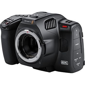 【中古】Blackmagic Design ブラックマジックデザイン 国内正規品シネマカメラ Pocket Cinema Camera 6K Pro EFマウント 6K50P収録 CINECAMPOCHDEF06P