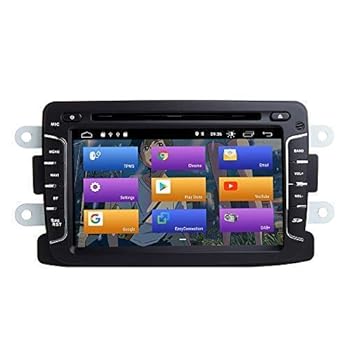 【中古】車のマルチメディアプレーヤー Dacia Logan Dokker Duster Sandero Lodgy＆Renault Captur Symbol Android 10.0 Double Din 7 \