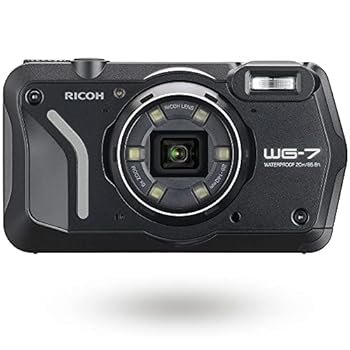 【中古】リコー RICOH WG-7 黒いこと 本格アウトドア写真機 3100