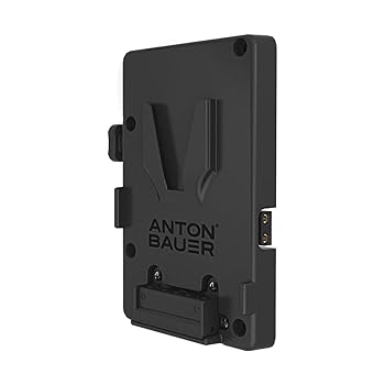 【中古】Anton Bauer ユニバーサルVマウントバッテリーブラケット 10アンペア電気ヒューズ 1P水道栓 写真機用