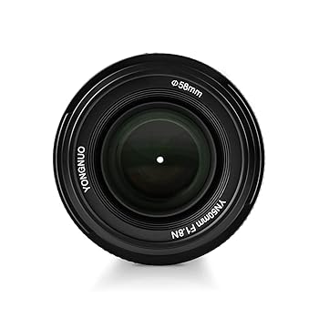 【中古】Yongnuo ヨンヌオ YN EF 50粍 f1.8 AF 単興味の中心 水晶体 for Nikon 大差しわたし オート興味の中心 D800 D300 D300S D700 D600 D5000 D5100 D5200 D5300 D