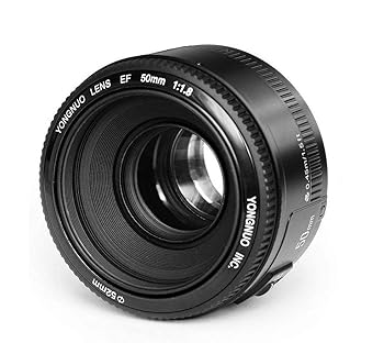 【中古】【39shop】Yongnuo★ヨンヌオ YN EF 50mm f1.8 AF 単焦点 レンズ for canon 大口径 オートフォーカス eos kiss x5 x7i x6i x8i 9000d 8000dなどに対応 FOSOT（非常に良い）｜ドリエム店