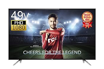 【中古】TCL 49V型 液晶 テレビ 49D2900F フルハイビジョン USB外付けHDDへの番組録画対応 長時間録画HDD対応HDMIを4端子まで充実サポート 2018年モデル