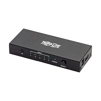 【中古】Tripp Lite HDMIスイッチ 5ポート ビデオ&オーディオ用 4K X 2K UHD 60 Hz リモートHDMI 2.0 HDCP 2.EDID B119-005-UHD