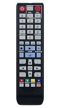 【中古】AK59-00172A 取り替えっこ用遠隔操作 SAMSUGN ブルーレイディスクプレーヤー BD-F5700 BD-J5100 BD-J5900 BD-J5700 BDF5700 BDJ5100 BDJ5900 BDJ5700 BD- TV・オーディオ・カメラ-アクセサリー・部品