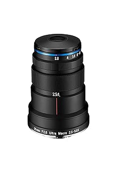 【中古】国内正規品 LAOWA 交換レンズ 25mm F2.8 2.5-5X ULTRA MACRO ニコン用 LAO0031