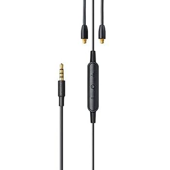 【中古】SHURE シュア RMCE-UNI SE AONIC シリーズ用 リモート&マイク内蔵 イヤホンケーブル iPhone Android 対応 MMCXコネクター対応 着脱式 リケーブル