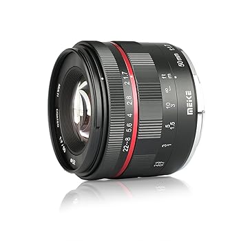 【中古】Meike 50粍 F1.7 盛りだくさんひな形 大差しわたしマニュアルフォーカスレンズ Sony FE Eマウントミラーレスカメラ A7RIII A7III A7RIV A7IV A7 A9 A7C NEX 3