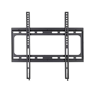 【中古】朝日木材加工 テレビ 壁掛け金具 WALL FIT MOUNT 2655型 ブラック スタンダード STD-005-BK