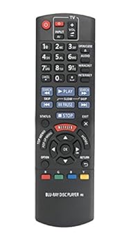 【中古】N2QAYB000874 取り替えっこ用遠隔操作 パナソニック Blu-Ray ヴィデオディスク電気蓄音機 DMP-BDT330 DMP-BDT230 DMP-BDT225 DMPBDT330 DMPBDT230 DMPBDT225、サブリモ