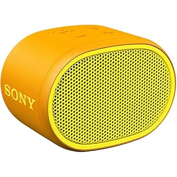 【中古】ソニーSONY ワイヤレスポータブルスピーカー SRS-XB01 Y : 雨合羽 Bluetooth スマホなしで捏ち上げる能力のある 同盟罷業一回り 2018年模範例  マイクロホン 黄色