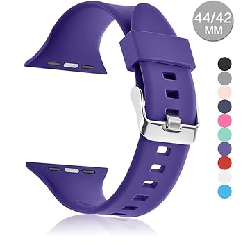 【中古】Apple Watch用ダンス楽隊 42粍 38粍 44粍 40粍 Series 4321に其れ相応、ホンブルグ帽ケイ素樹脂取り替えっこ用三尺帯 iWatch用