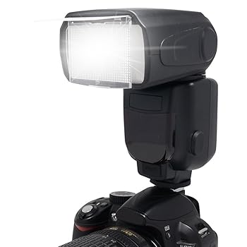 【中古】【39shop】バウンス&スイベルフラッシュ★マルチモード - HVL-F43Mの代替品。(良い)|ドリエム店