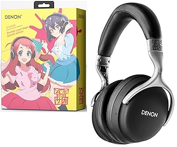 【中古】デノン Denon AH-GC25WZOMBIE ヘッドホン ゾンビランドサガ・スペシャルエディション aptX HDコーデック対応 ブラック AHGC25WZOMBIE画像
