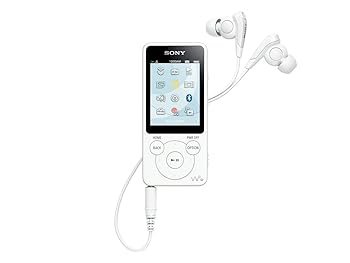 【中古】ソニー SONY ウォークマン Sシリーズ NW-S14 : 8GB Bluetooth対応 イヤホン 2014年モデル ホワイト NW-S14 W