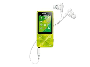 【中古】【39shop】ソニー★SONY ウォークマン Sシリーズ NW-S14 : 8GB Bluetooth対応 イヤホン 2014年モデル グリーン NW-S14 G（良い）｜ドリエム店