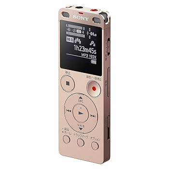 【中古】【39shop】ソニー★ステレオICレコーダー FMチューナー付 4GB ゴールド ICD-UX560FN（非常に良い）｜ドリエム店